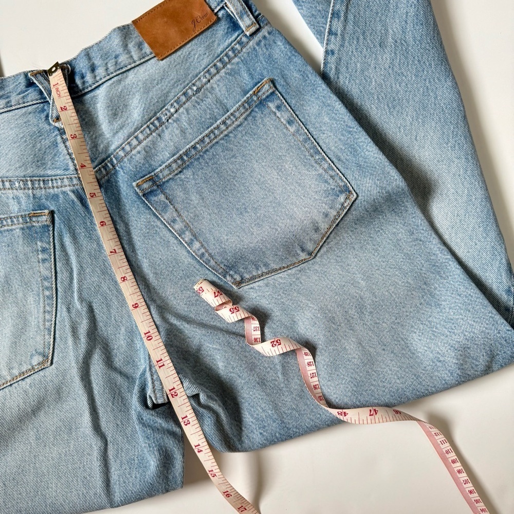 J.Crew Slouchy Boyfriend Jeans Blue Petite - Picture 5 of 7